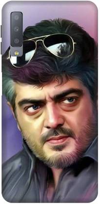 UMPRINT Back Cover for Samsung Galaxy A7 2018 Actor Ajit kumar Tamil Telugu Printed Back Cover