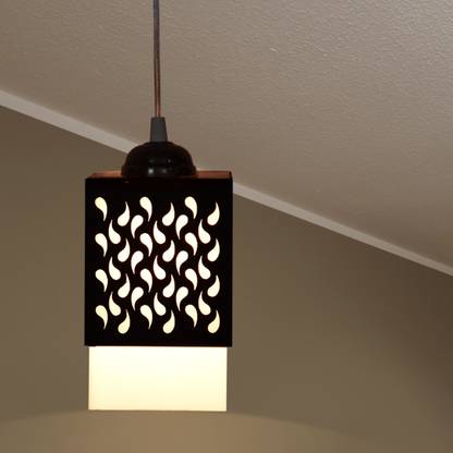Flipkart Perfect Homes Wooden Hanging Lamp Style Creative Wood Pendant Light Suitable For Living Room Foyer Bedroom Hallway Pendants Ceiling In India Creative Wood Pendant Light Lamp, Wall Hanging Lamps For Living Room