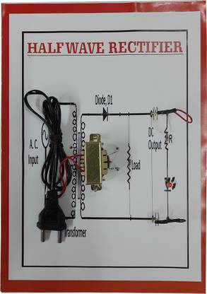 MELODY's Half Wave Rectifier- Physics Science Project kit with Report Educational Electronic Hobby Kit