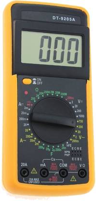 Ekavir Volt Multimeter With Probes For Resistance, Capacitor Check Meter Digital Multimeter