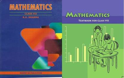R D SHARMA Mathematics Plus NCERT Mathematics Combo Class VII