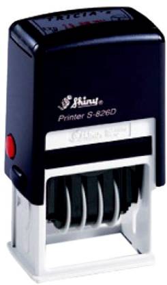 SHINY PAID WITH DATE STAMP AUTO INK SELF INK STAMP