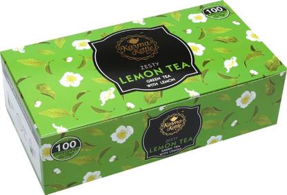 Karma Kettle Lemon Tea Lemon Black Tea Bags Box