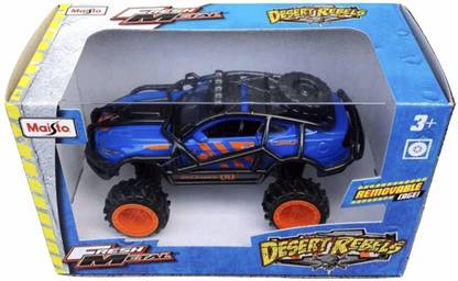 Maisto Desert Rebels 2015 Compatible with Ford Mustang GT (Blue)
