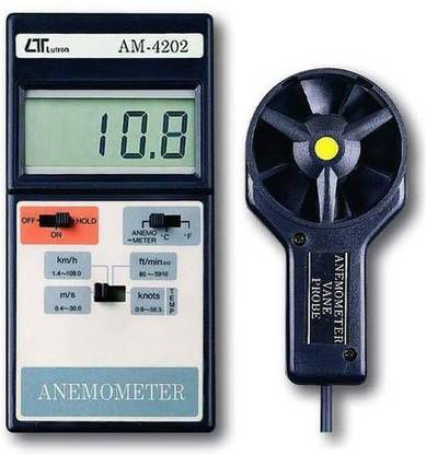 Lutron AM-4202 Electronic Digital Anemometer Digital  Anemometer