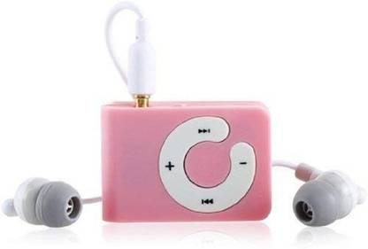 PaxMore Cute Mini Rechargeable MP3 Player with Pocket Clip & TF/SD 32 GB MP3 Player
