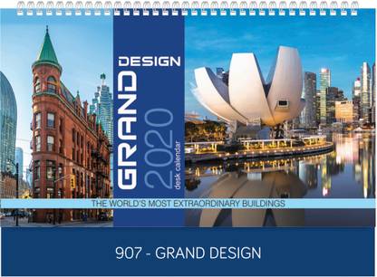 Paper Plus 907 Grand design 2020 Table Calendar