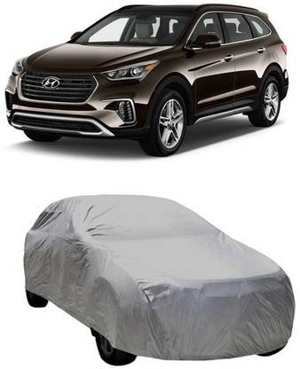 HDSERVICES Car Cover For Hyundai SantaFe (Without Mirror Pockets)