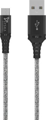 Syska Micro USB Cable 2 A 1.5 m CCMP10-GY