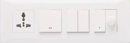 L & T 15 A One Way Electrical Switch