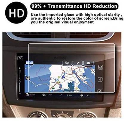 Tuta Tempered Edge To Edge Tempered Glass for Hundai Tucson Navigation System 2018