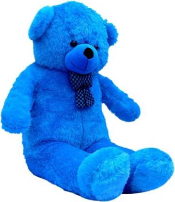 Teddy Weddy 6 Feet Soft Toys Lovable/Huggable Blue color  - 72 inch