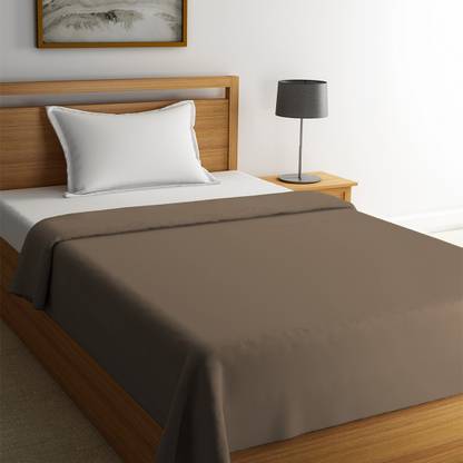 STELLAR HOME Solid Single Fleece Blanket for  AC Room