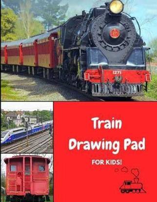Train Drawing Pad for Kids