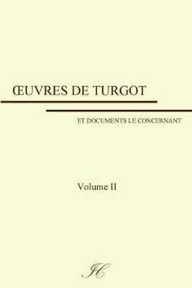Oeuvres de Turgot