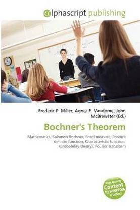 Bochner's Theorem