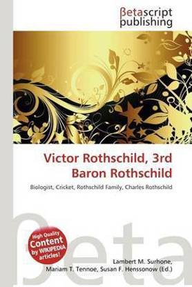 Victor Rothschild, 3rd Baron Rothschild