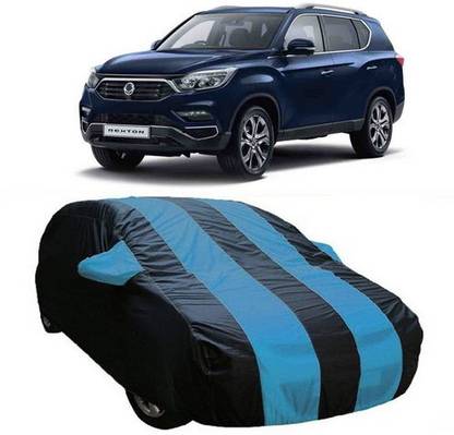 VIRMANG Car Cover For SsangYong Rexton (With Mirror Pockets)