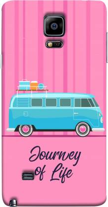 whats your kick Back Cover for Journey of Life camper Van For Samsung Galaxy Note 4