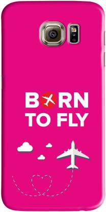 whats your kick Back Cover for Born to Fly For Samsung Galaxy S6 Edge