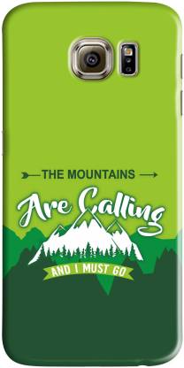 whats your kick Back Cover for Mountains are Calling For Samsung Galaxy S6