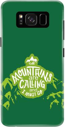 whats your kick Back Cover for Mountains are Calling For Samsung Galaxy S8
