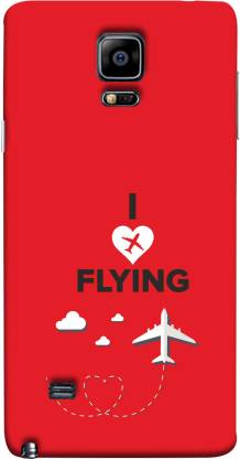 whats your kick Back Cover for Love Flying For Samsung Galaxy Note 4