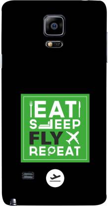 whats your kick Back Cover for Eat Sleep Fly Repeat For Samsung Galaxy Note 5 Edge
