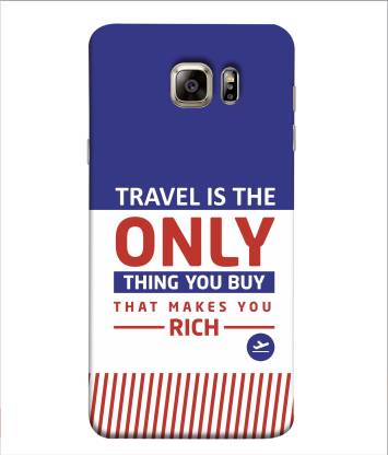 whats your kick Back Cover for Travel is the only thing For Samsung Galaxy Note 5 Edge