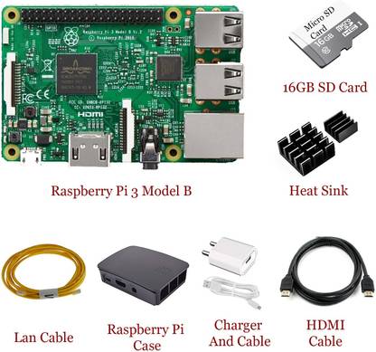 Raspberry pi-3-model-B-kit Combo Motherboard