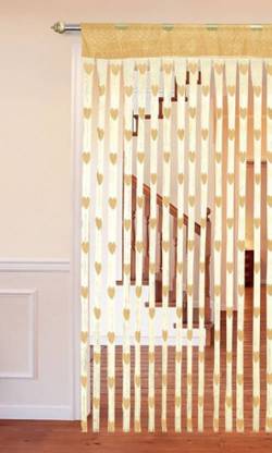 New panipat textile zone 183 cm (6 ft) Tissue Semi Transparent Window Curtain Single Curtain