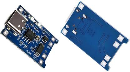 TCS 2PCS TP4056 Type-c USB 5V 1A 18650 Lithium Battery Charger Module TC4056 Power Supply Electronic Hobby Kit