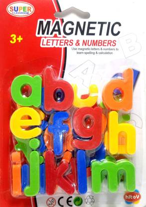 SUPER Magnetic (abcd) Small Letter Education Learning Toy For All Kids (Multicolor)