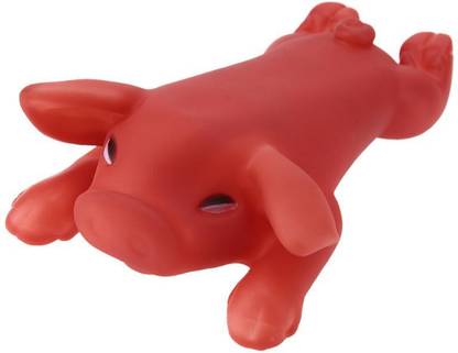 Nema Roasted Suckling Pig Squeak Chew Toy for Dogs Dog Chew