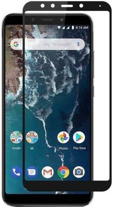 NKCASE Edge To Edge Tempered Glass for Mi A2