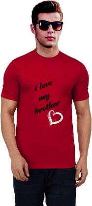 Printed Men Red T-Shirt