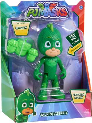 Just Play PJ Masks Deluxe Talking Gekko Figure for Boy 3+ and above
