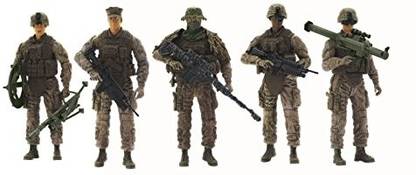 Elite Force Sunny Days Entertainment Army Rangers 5 Pack Figures Toy