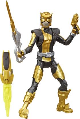 Power Rangers Beast Morphers Gold Ranger 6-inch Action Figure Toy inspired by the TV Show