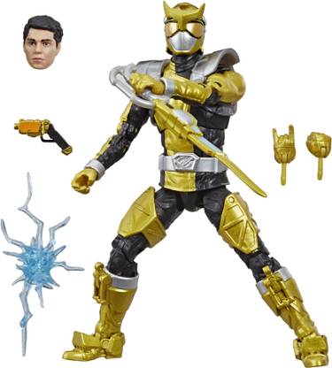 Power Rangers Lightning Collection 6-Inch Beast Morphers Gold Ranger Collectible Figure Toy with Accessories