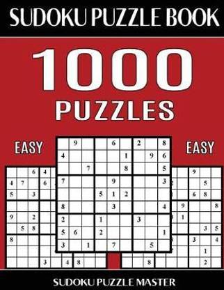 Sudoku Puzzle Book 1,000 Easy Puzzles, Jumbo Bargain Size Book