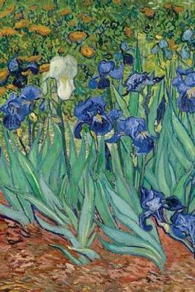 Vincent van Gogh's 'Irises' Art of Life Journal (Lined)