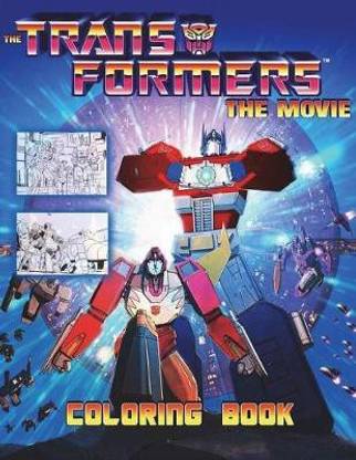 Transformers The Movie Coloring Book