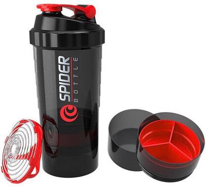 spider SHAKER RED 500 ml Plastic Shaker