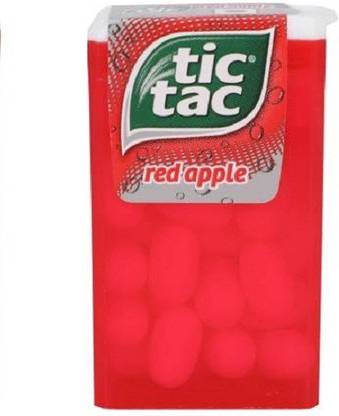 tic tac Red Apple Candy ( Pack of 12 ) Apple Candy