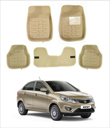 Trigcars PVC 3D Mat For  Tata Zest