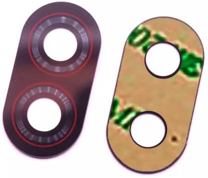 BLACKCLOUD Back Replacement Cover for POCO F1, Back Rear Camera Glass Lens, With Adhesive