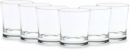 BOROSIL (Pack of 6) Expression Plain Glass 300 ml Glass Set Water/Juice Glass