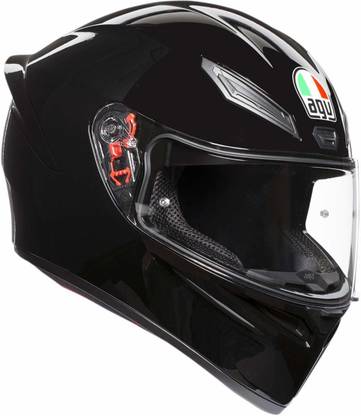 AGV Unisex-Adult Full Face K-1 Motorcycle Helmet (Black, Medium/Large) Motorbike Helmet