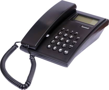 Beetel C51/M51 Corded Landline Phone with Answering Machine